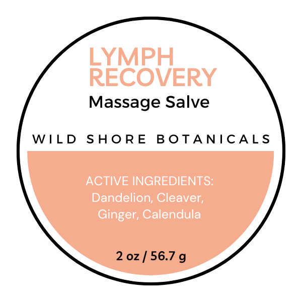 LYMPH RECOVERY Massage Salve
