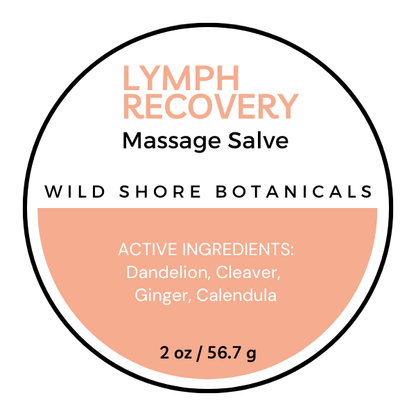 LYMPH RECOVERY Massage Salve