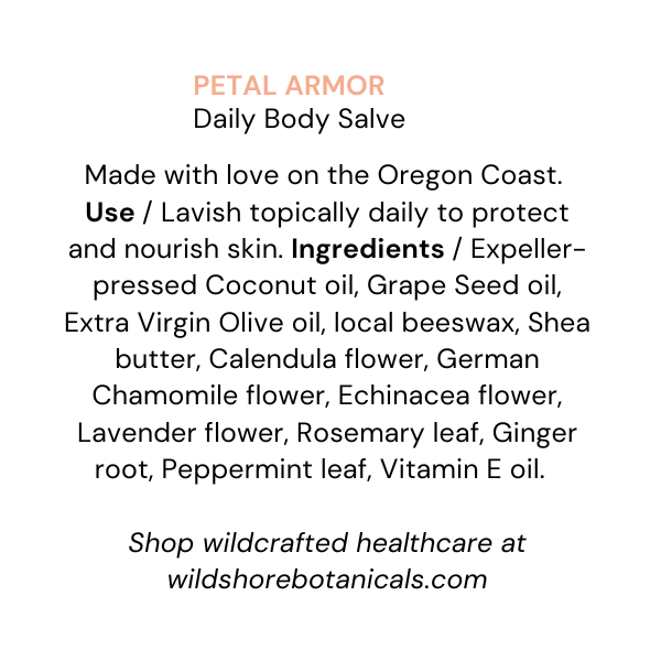 PETAL ARMOR Daily Body Salve